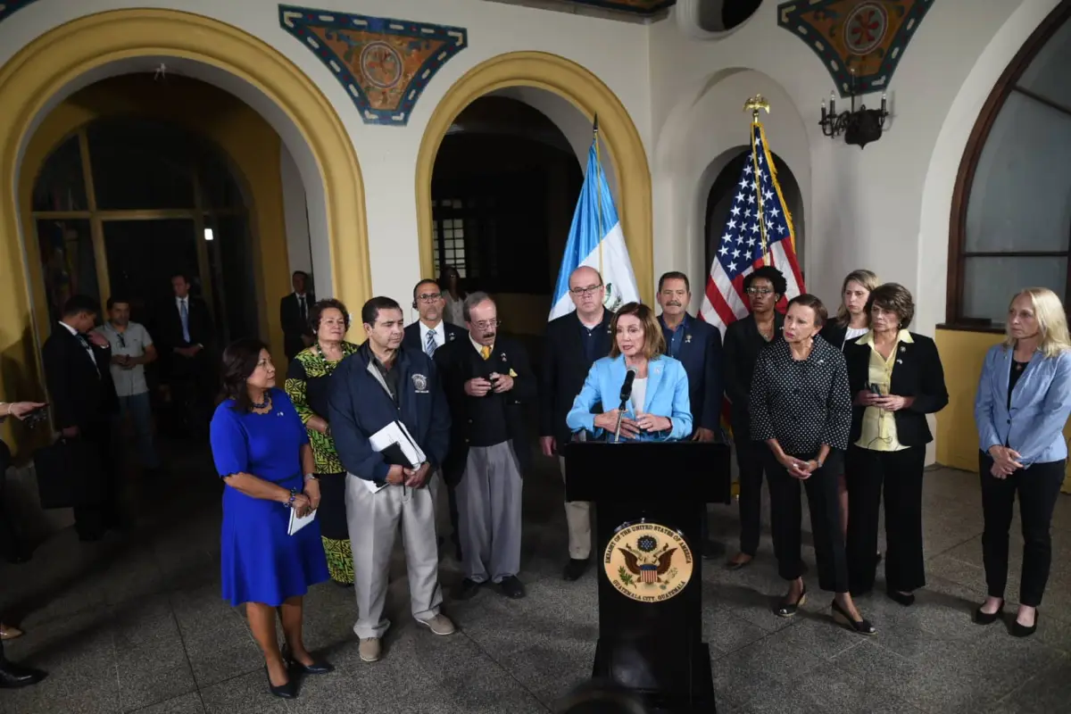 Nancy Pelosi Speaker of the House Guatemala CICIG Emisoras Unidas Guatemala, 