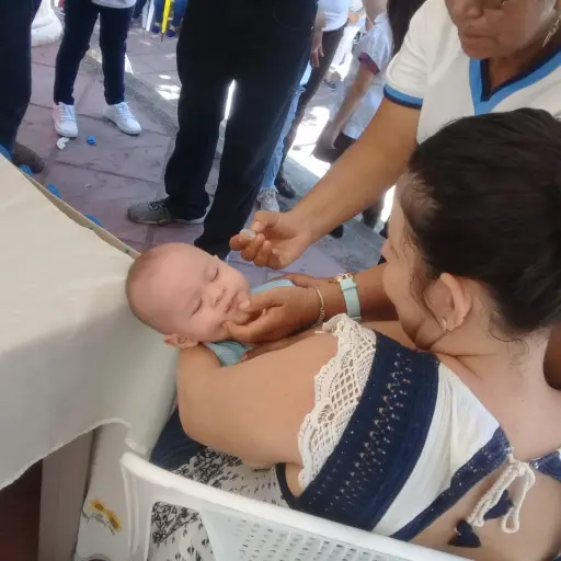 Campana de vacunacion contra la Polio. Foto: MSPAS