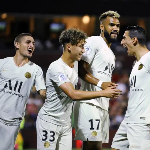 PSG gano sin sus figuras ,