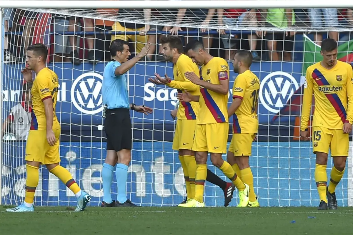 Barcelona empate ante el Osasuna, 