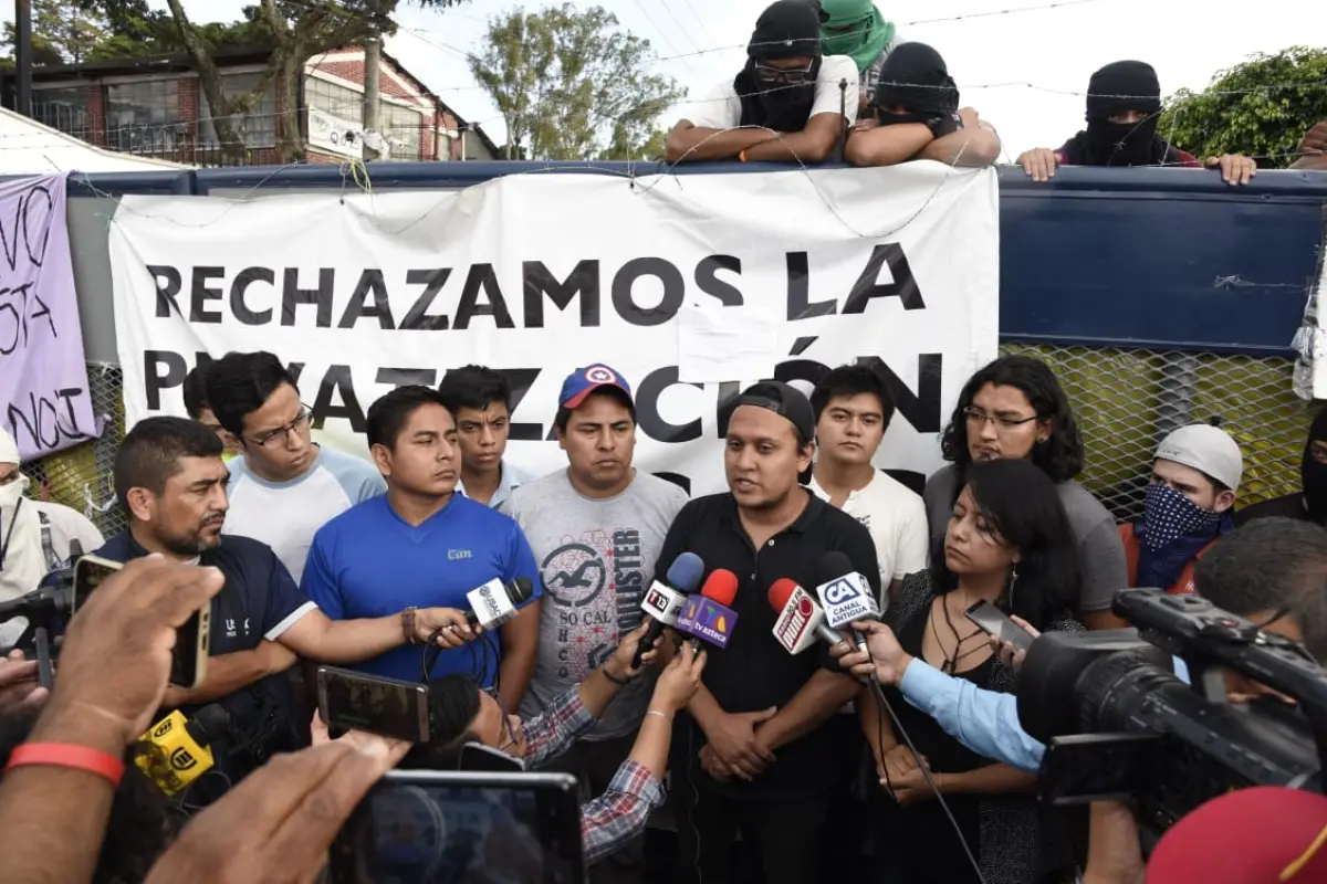 Los estudiantes destacaron que no se han llegado a consenso 