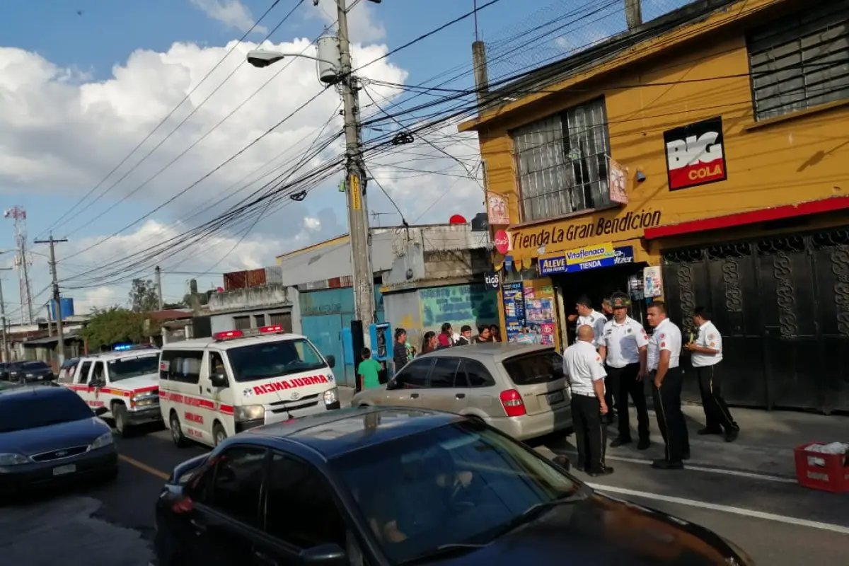 Tienda donde fue atacada menor de edad zona 7