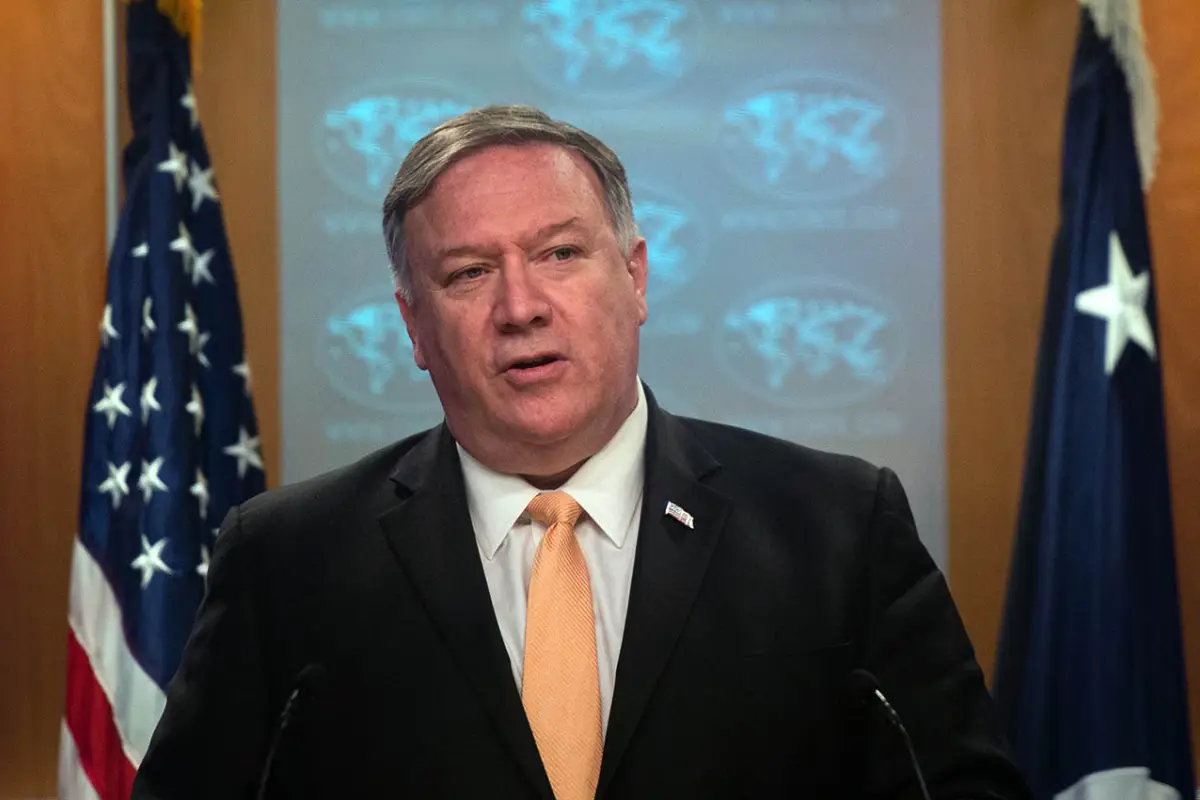 El secretario de Estado estadounidense, Mike Pompeo