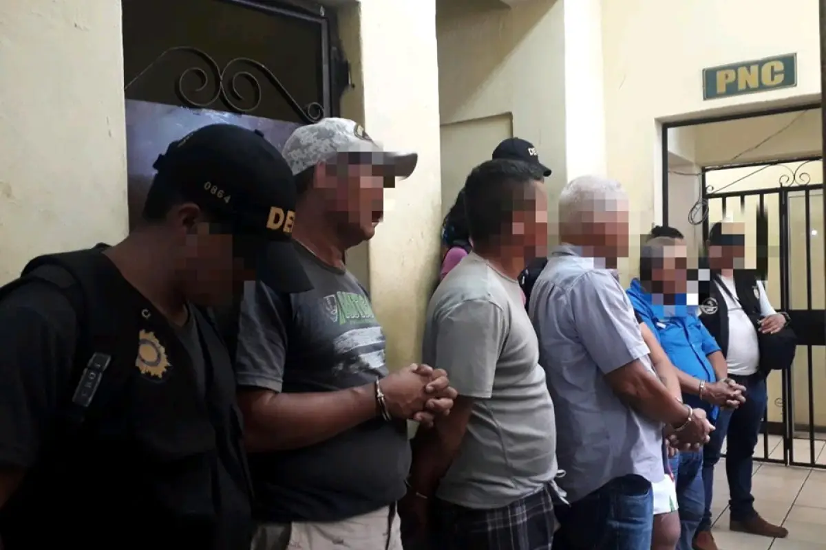 Capturados en Escuintla por trata de personas