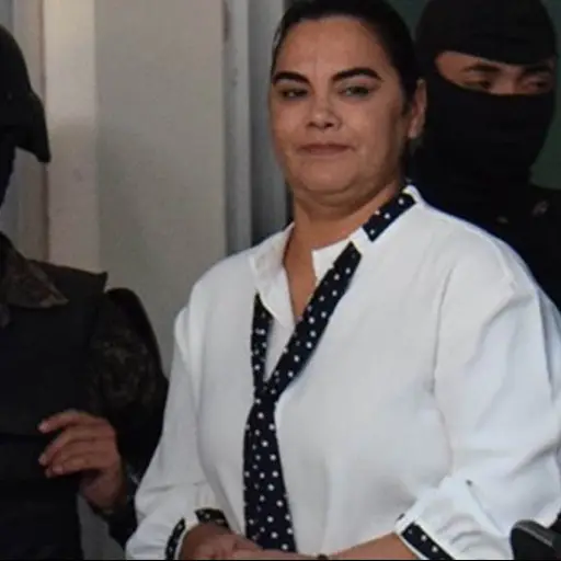La exprimera dama de Honduras Rosa Elena Bonilla; esposa del expresidente Porfirio Lobo