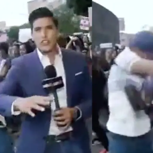 capturan agresor mexico reportero marcha protesta feministra contra violencia de género méxico ,