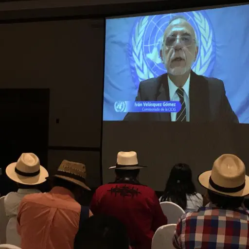 El Comisionado dio a conocer el legado que deja la CICIG. Foto de CICIG.