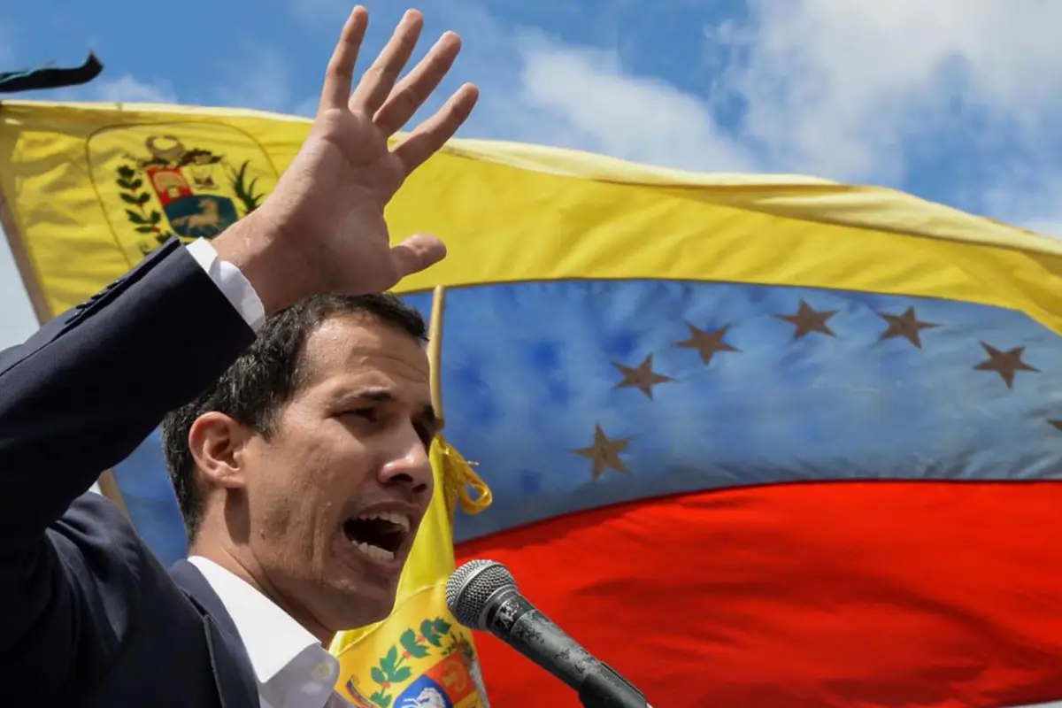 El líder opositor venezolano Juan Guaidó