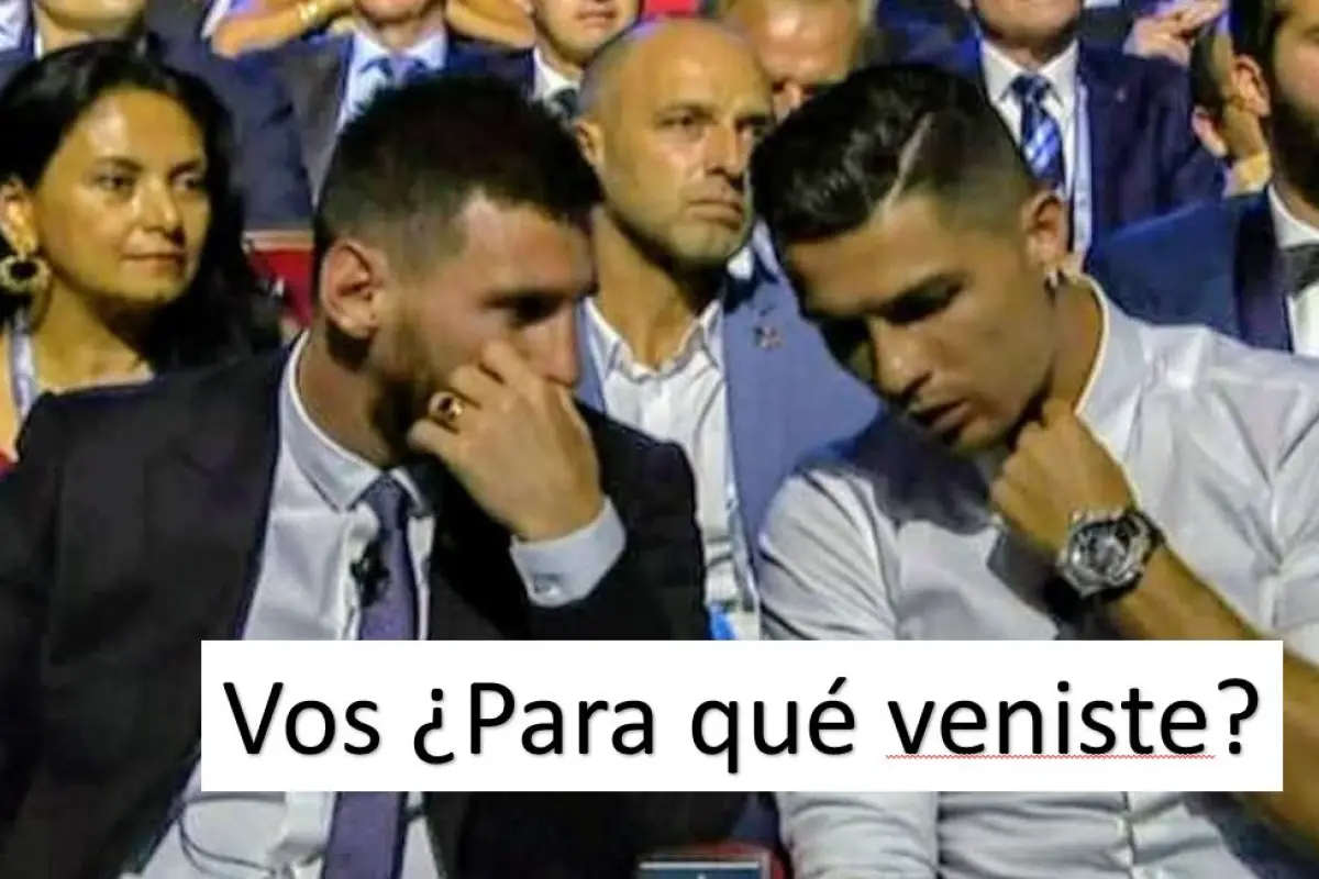 memes portada Cristiano Ronaldo Lionel Messi, 