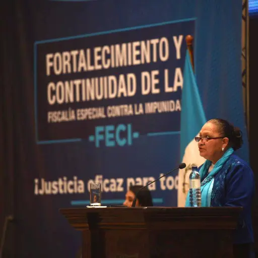 Fiscal General presentación fortalecimiento y continuidad de la FECI Fiscalía Especial Contra la Impunidad - Oliver de Ros ,