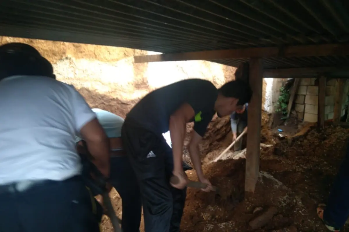 Los Bomberos Voluntarios cubrieron esta emergencia. 