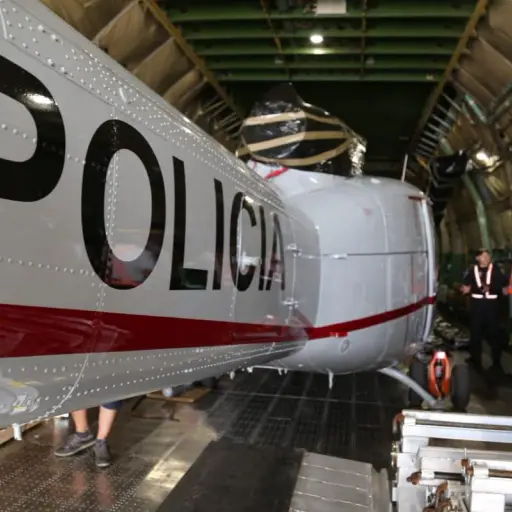 Helicóptero Policía Ministerio de Gobernación Estados Unidos Guatemala Emisoras Unidas ,