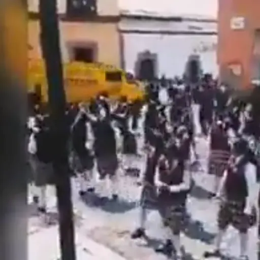 El hecho ocurrió en un poblado de México.