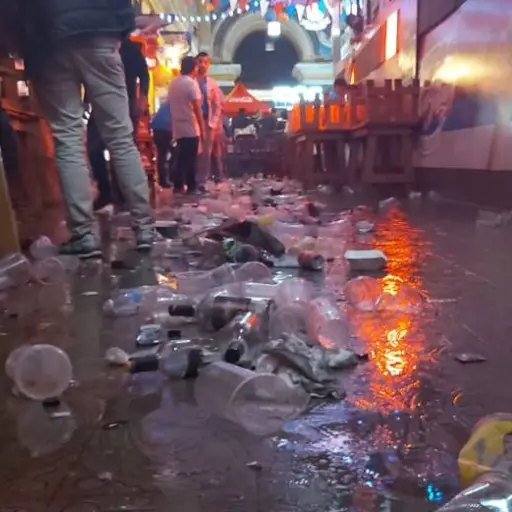 Xela está de feria y muchos piden mayores controles. Foto tomada de Estéreo 100.