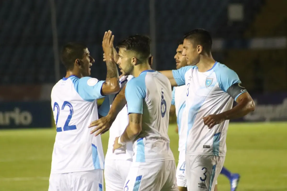 celebración de Guatemala, mejor gol de la Liga de Naciones, 