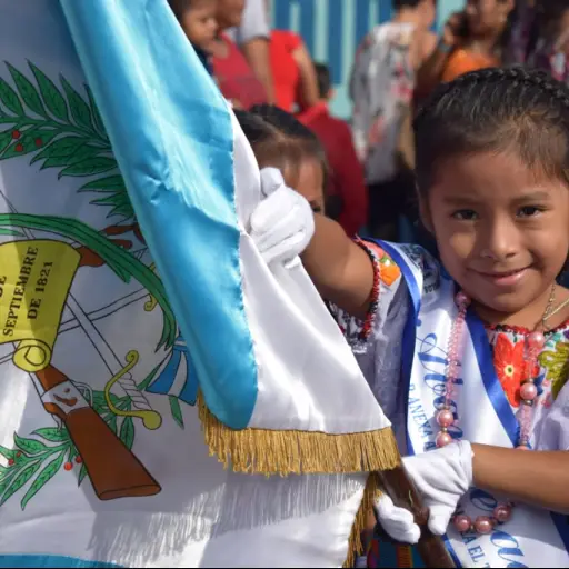 Actividades patrias en Suchitepequez 