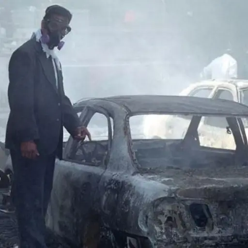 Una de las fotografías publicadas esta semana por el doctor Emil Chynn, uno de los primeros médicos que atendió a las víctimas en la zona de la catástrofe (Foto: Emil Chynn).