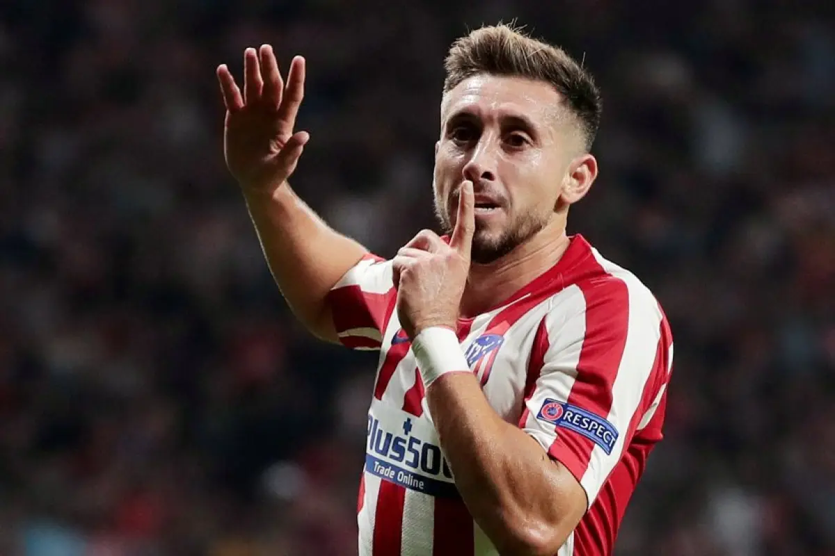 Héctor Herrera con el Atlético, 