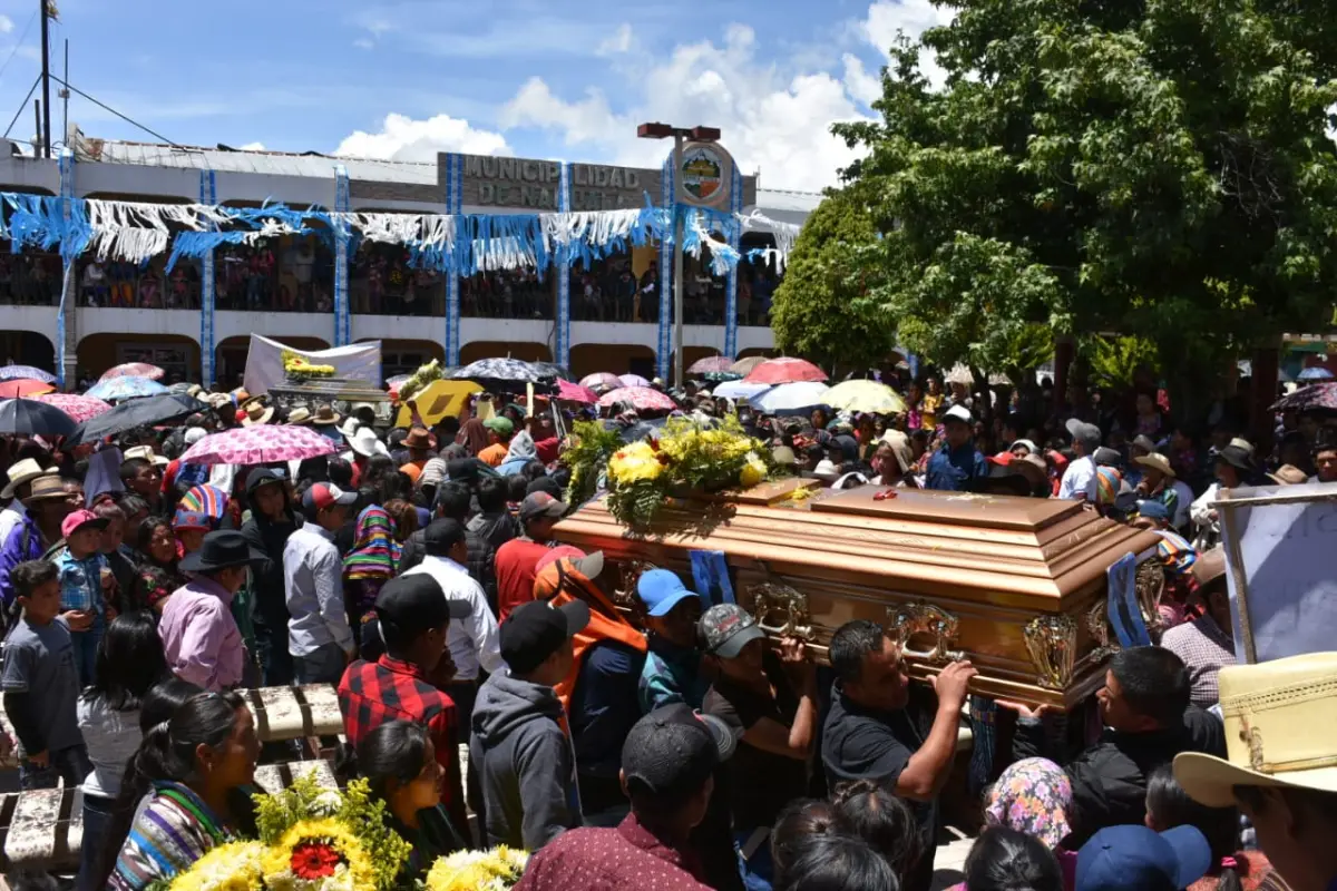 Sepelio Nahualá Nueva Santa Catarina Ixtahuacán Sololá Emisoras Unidas Guatemala, 