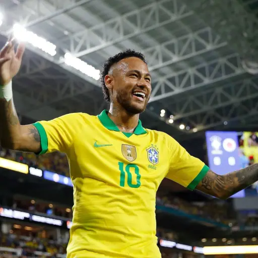 celebracion de Neymar ,