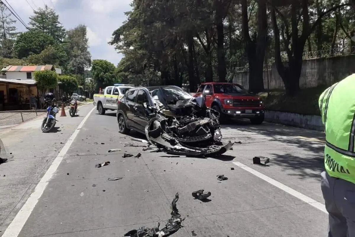 Antigua accidente de Pablo Aguilar, 