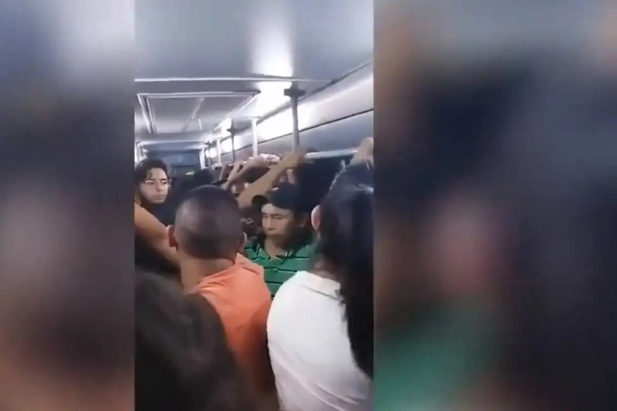 El hecho ocurrió en el metro de Monterrey.