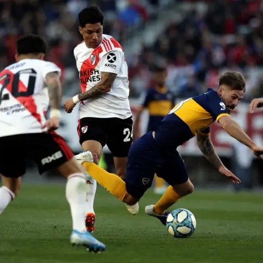Boca Juniors y River Plate superclásico. Foto: AFP ,