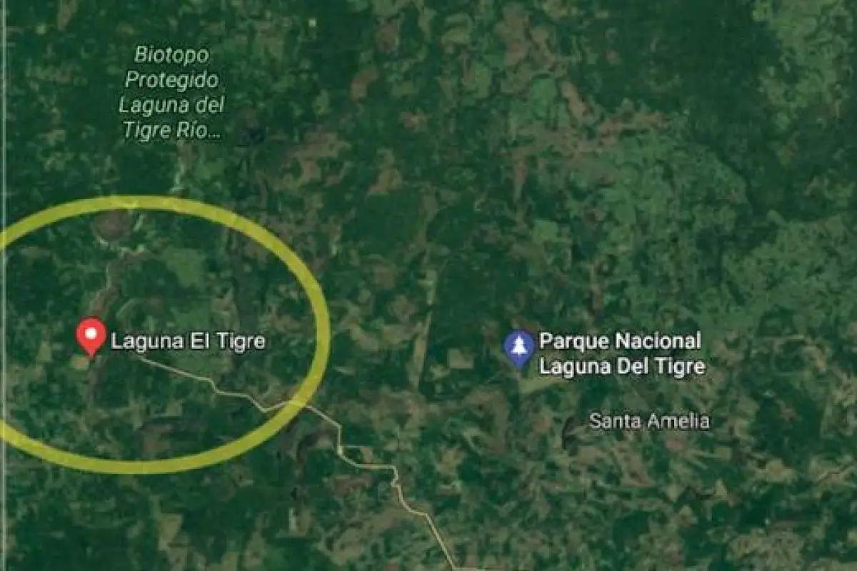 Laguna-del-Tigre-Petén-ubicación-emisorasunidas, 