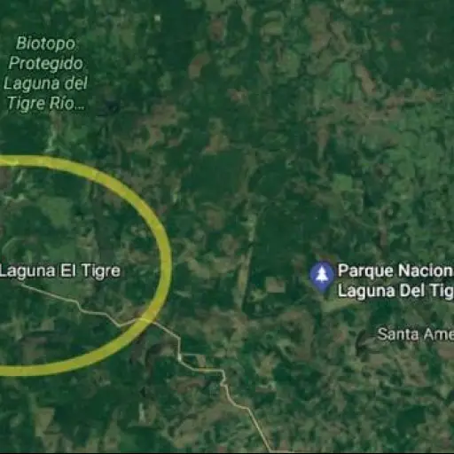 Laguna-del-Tigre-Peten-ubicación-emisorasunidas ,