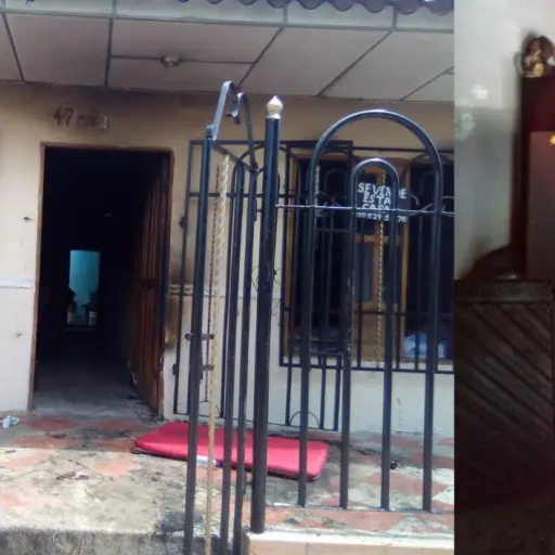El hecho ocurrió en un barrio de Colombia.
