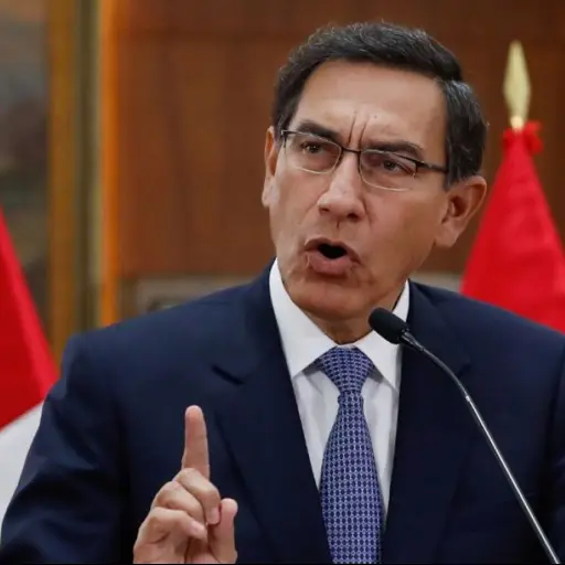 El presidente de Perú, Martín Vizcarra