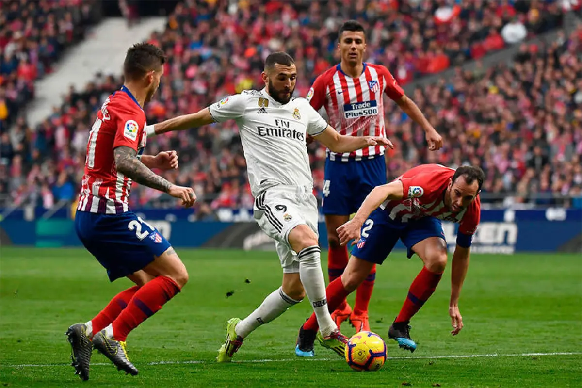 Derbi Atlético de Madrid vs Real Madrid, 