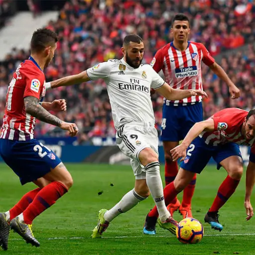 Derbi Atlético de Madrid vs Real Madrid ,