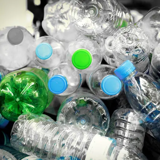plastic bottles,Recycle waste management concept.