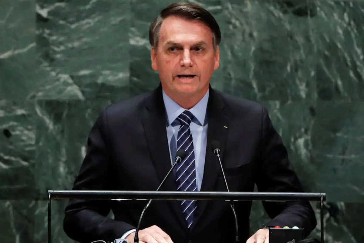 El presidente de Brasil, Jair Bolsonaro