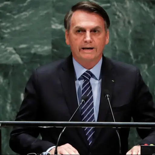 El presidente de Brasil, Jair Bolsonaro
