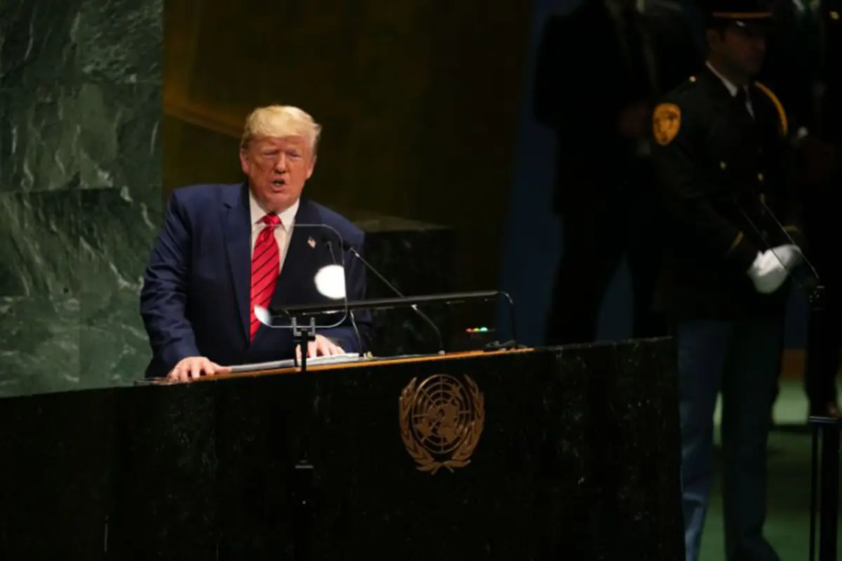 El presidente estadounidense, Donald Trump