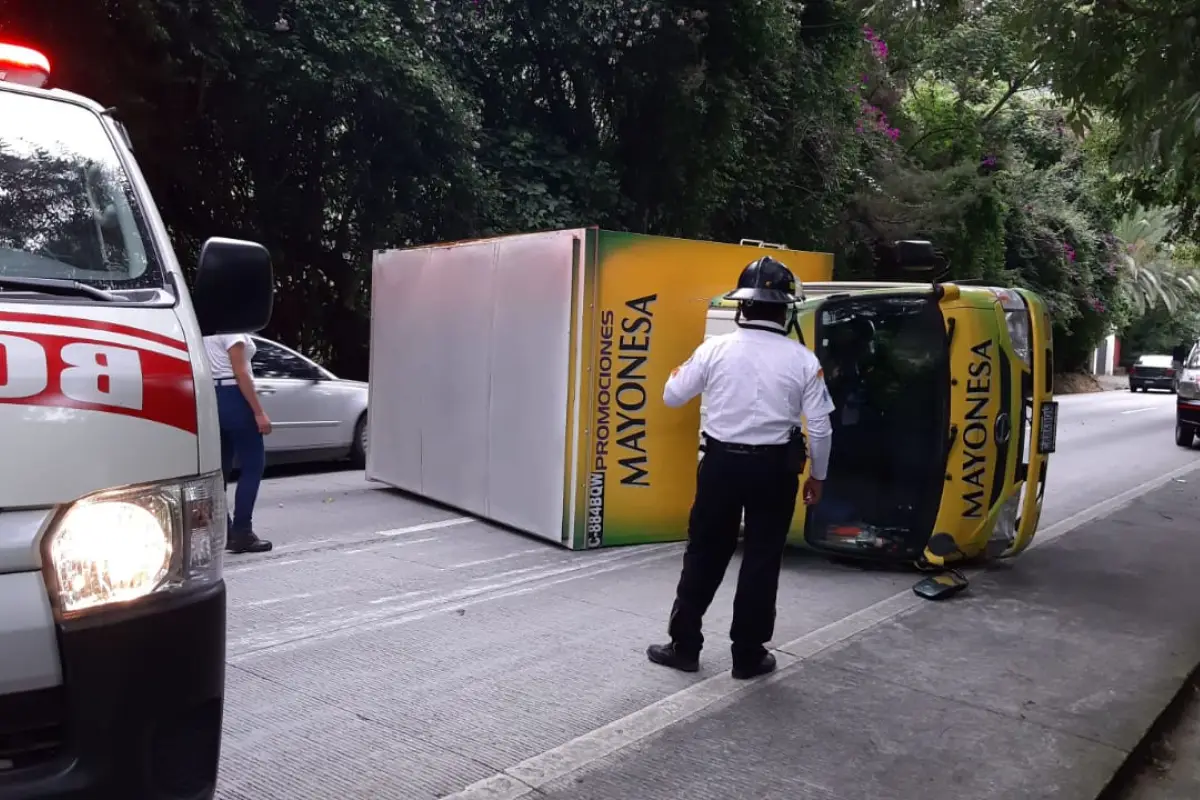 accidente las cañas Emisoras Unidas Guatemala, 