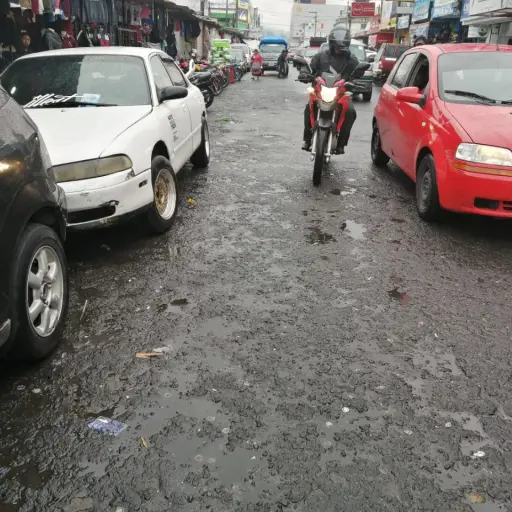 Estado de las calles en Quetzaltenango