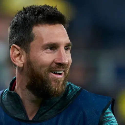 Messi - Barcelona - calentamiento ,