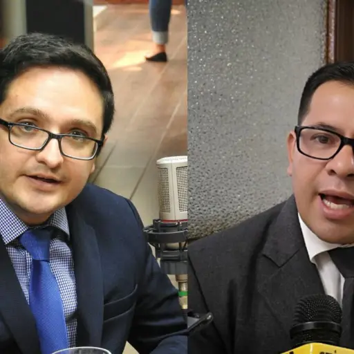 Juan Francisco Sandoval y Emannuel Rivera