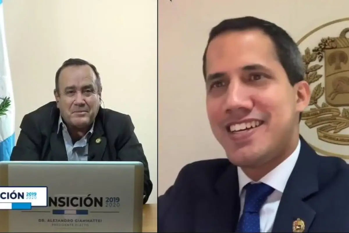 Guaidó catalogó la conversación como una cumbre binacional digital. 