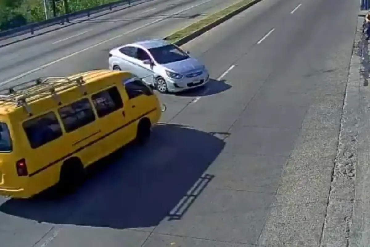 El hecho ocurrió en la ruta al Atlántico. 