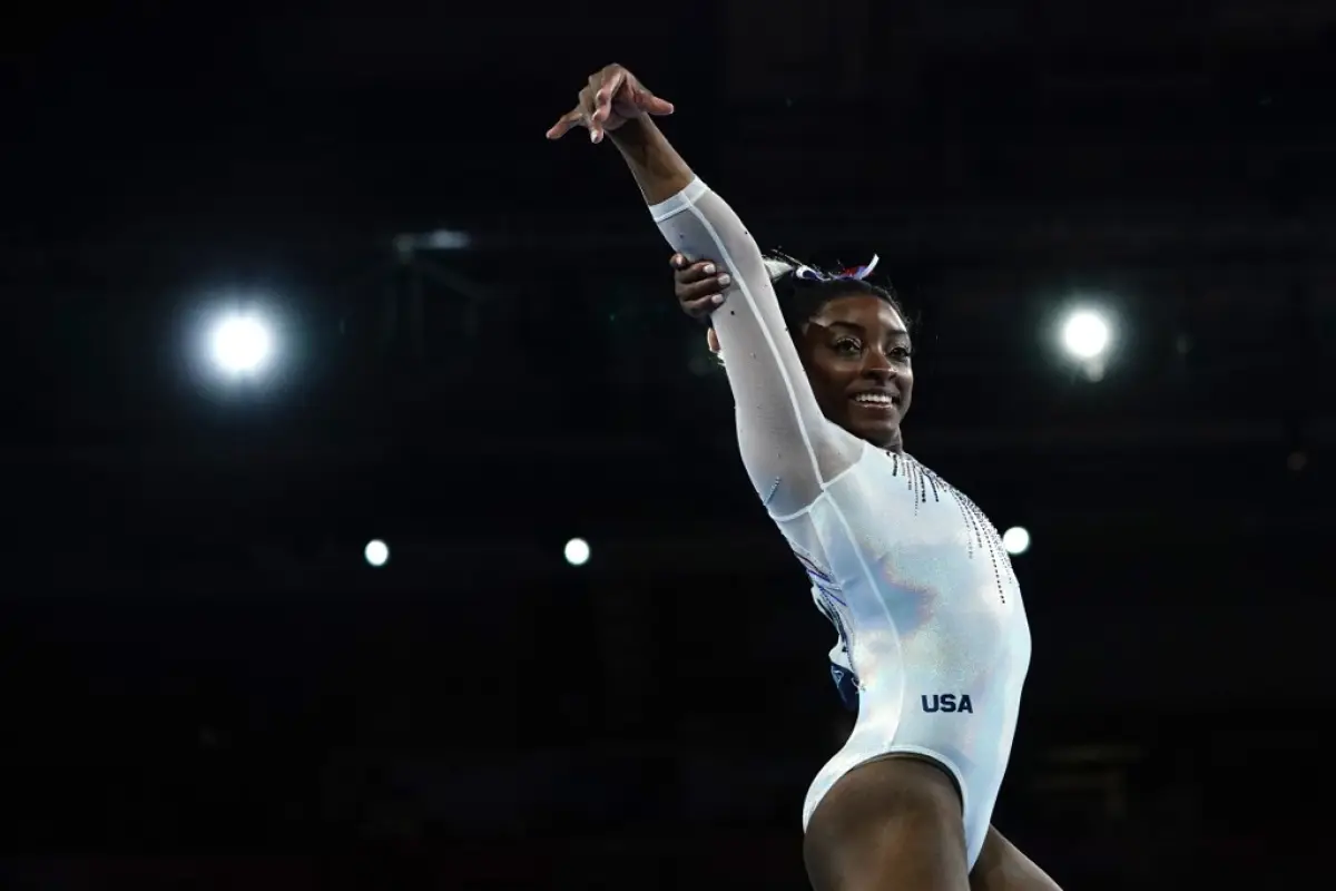 GYMNASTICS-WORLD-2019- Biles, 