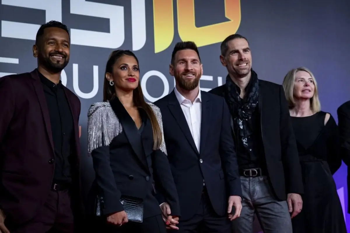 Lionel presente en el estreno mundial del Messi 10 del Cirque Du Soleil 