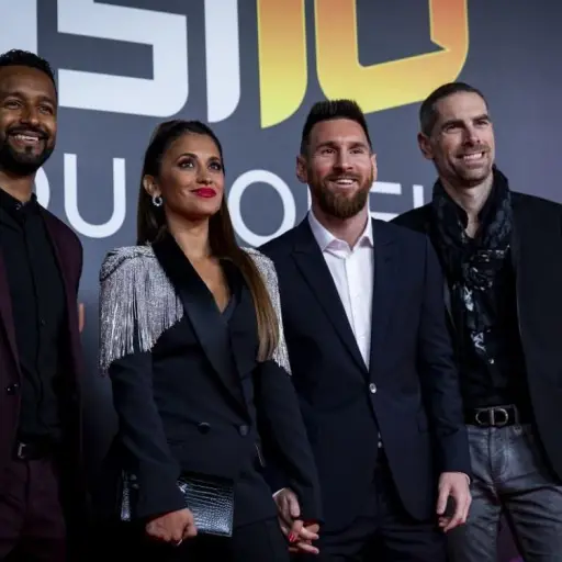 Lionel presente en el estreno mundial del Messi 10 del Cirque Du Soleil 