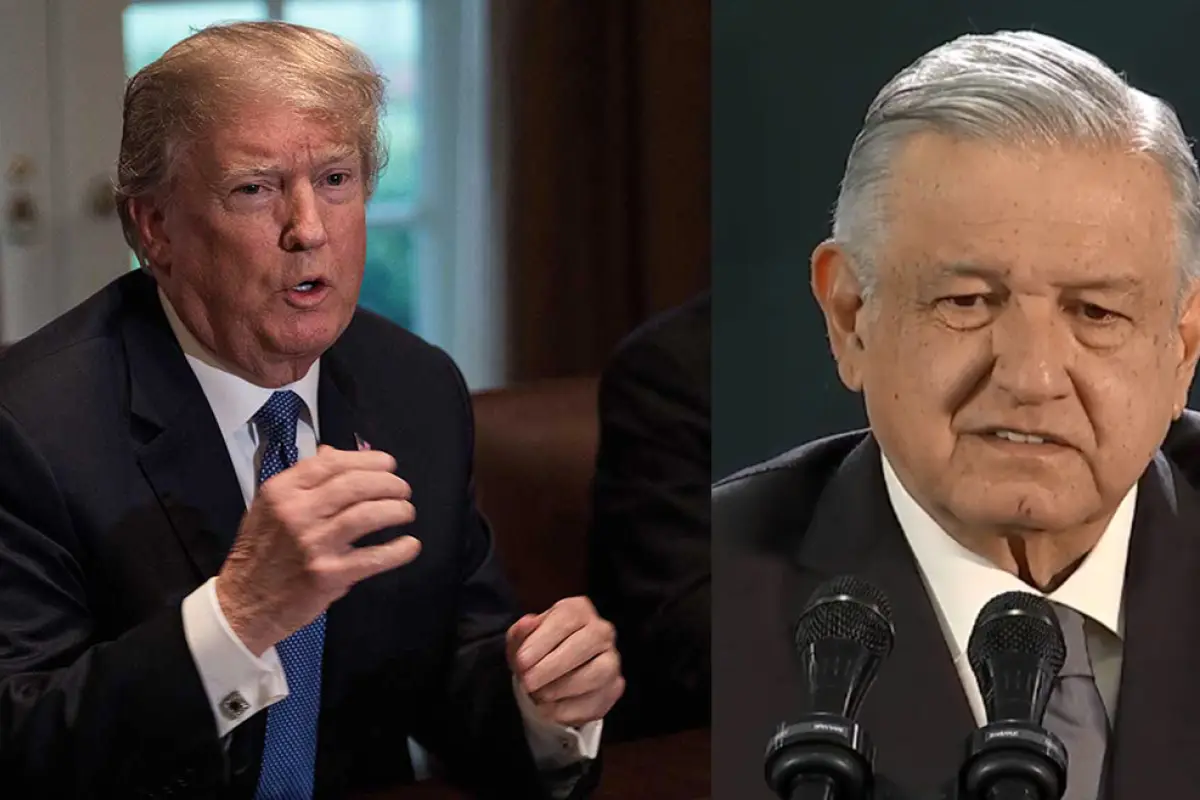 Donald Trump Andres Manuel López Obrador Emisoras Unidas Guatemala, 