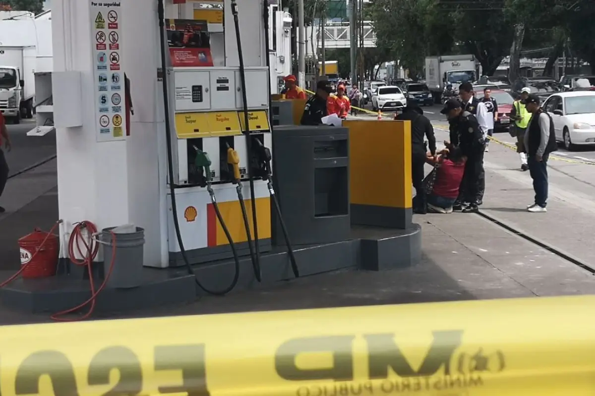 Crimen gasolinera Emisoras Unidas Guatemala, 