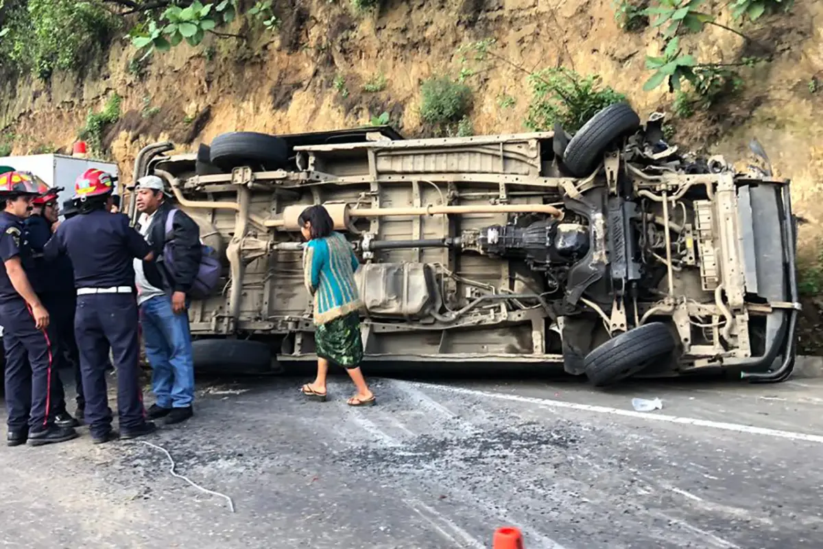 Accidente Ruta Interamericana Emisoras Unidas Guatemala, 