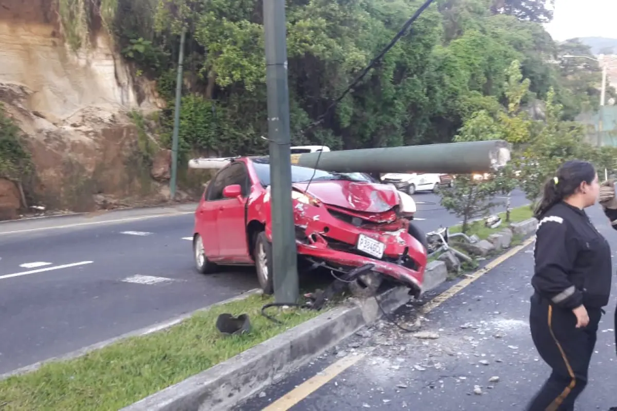 El hecho ocurrió en la ruta Interamericana. 